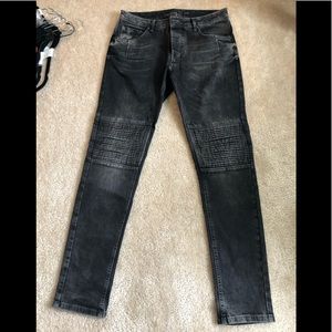 Zara - Biker moto jeans